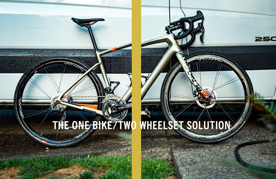 Two wheelsets one deals bike