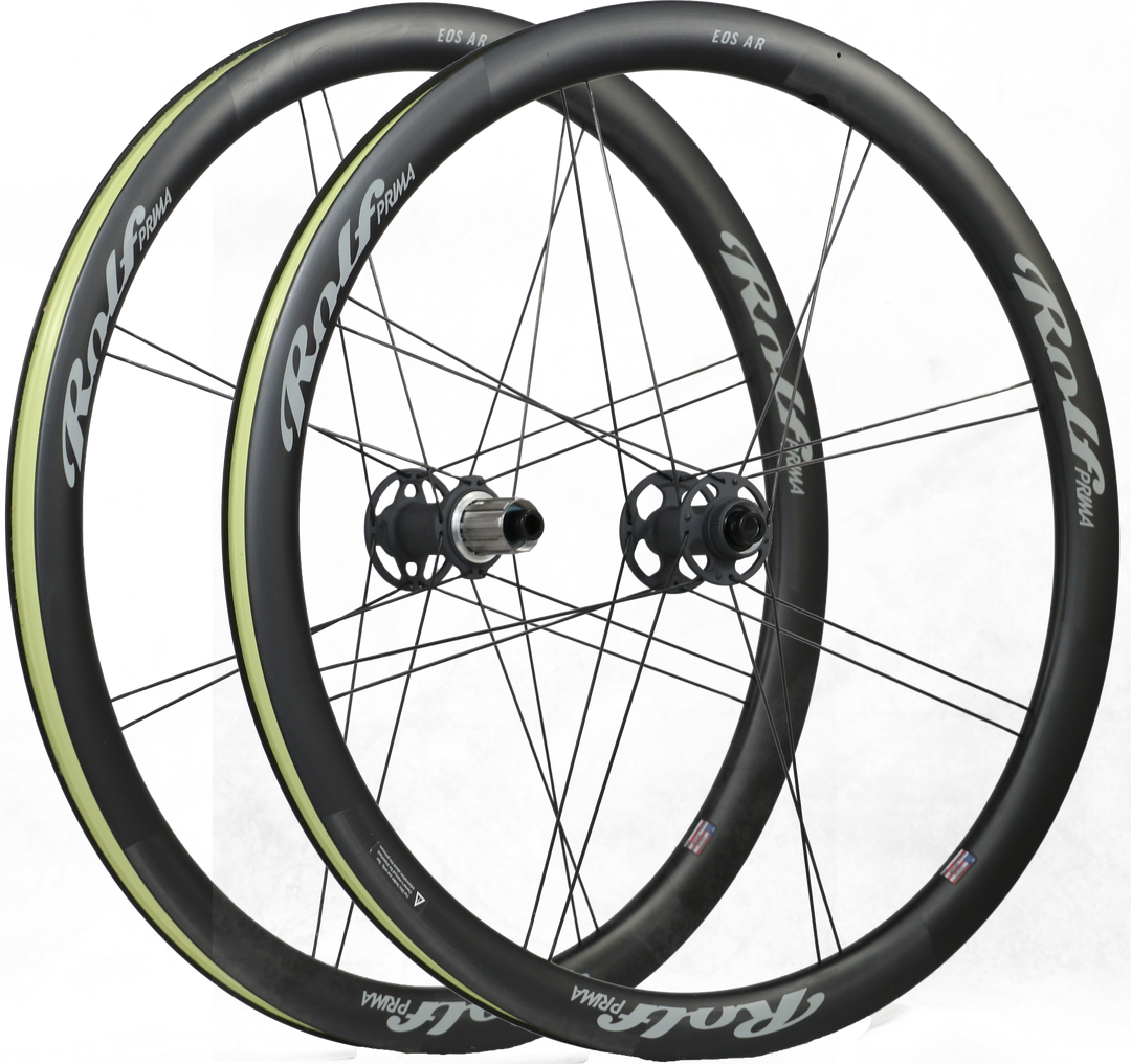 EOS4 AR - carbon clincher disc brake wheelset – Rolf Prima