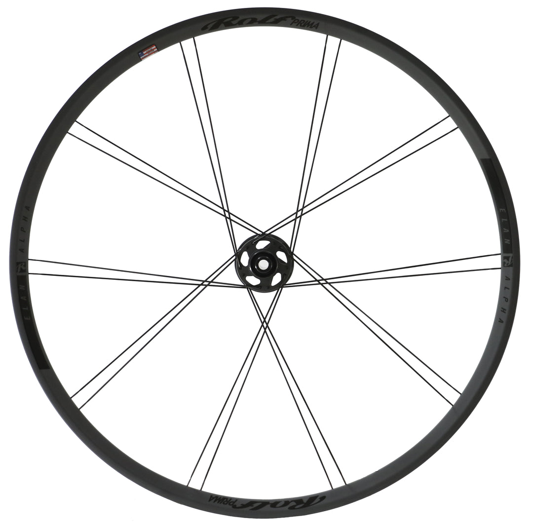 Vigor Alpha Stealth - performance alloy, deep clincher rim, hand-built US – Rolf  Prima