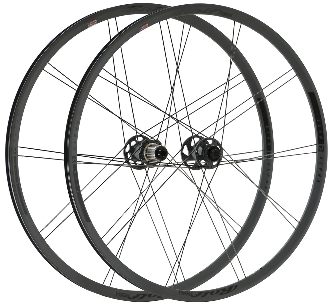 Vigor Alpha Stealth - performance alloy, deep clincher rim, hand-built US – Rolf  Prima